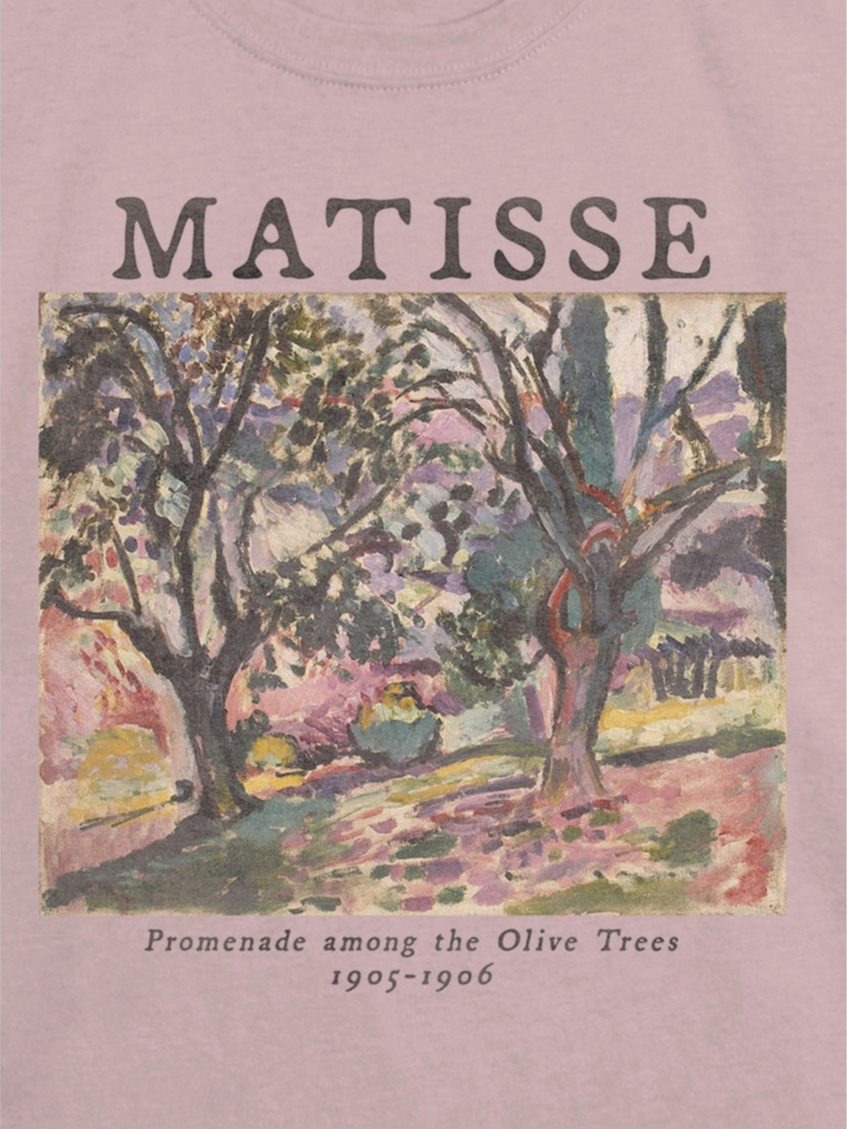 Kids Matisse Olive Trees Graphic T-Shirt