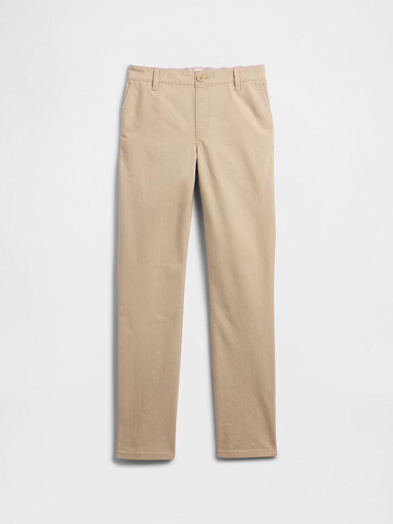 Kids Uniform Slim Chinos