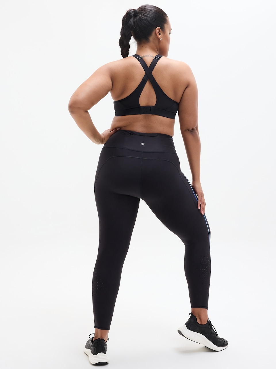 Pacesetter Ultra High Rise Ombre Tipped Lasercut 7/8 Legging