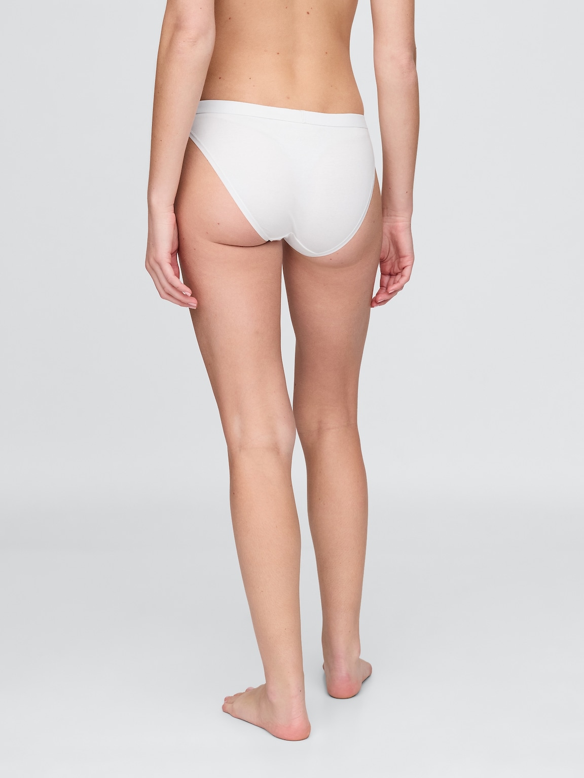 Organic Stretch Cotton Logo Bikini