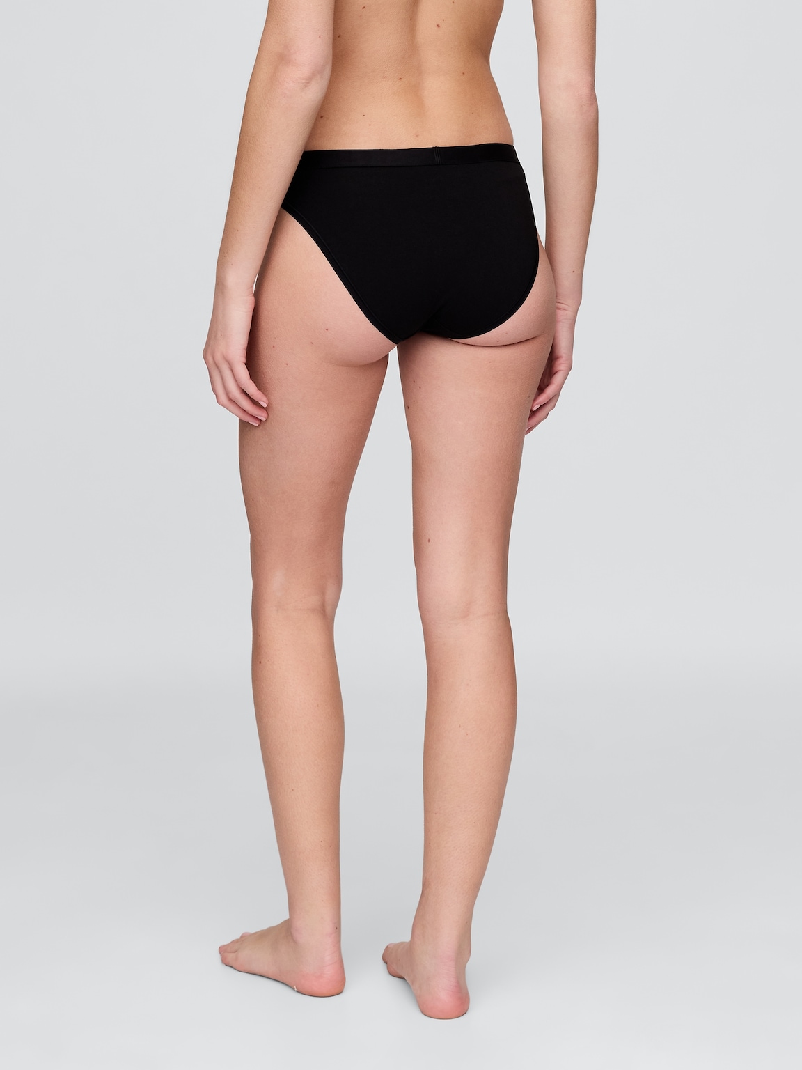 Organic Stretch Cotton Logo Bikini