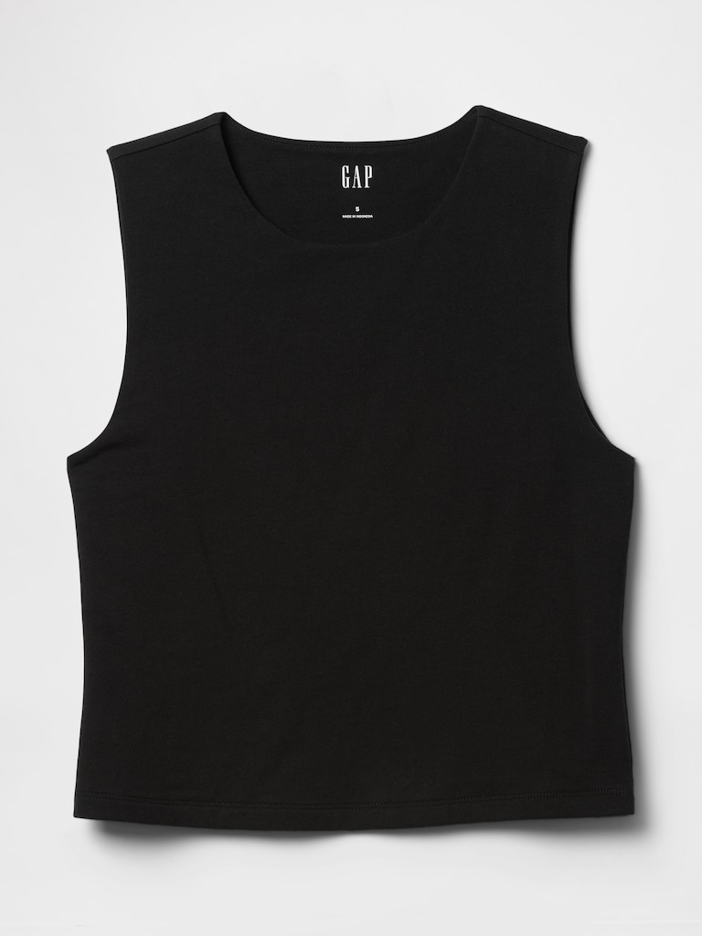 CloseKnit Jersey Crop Tank Top