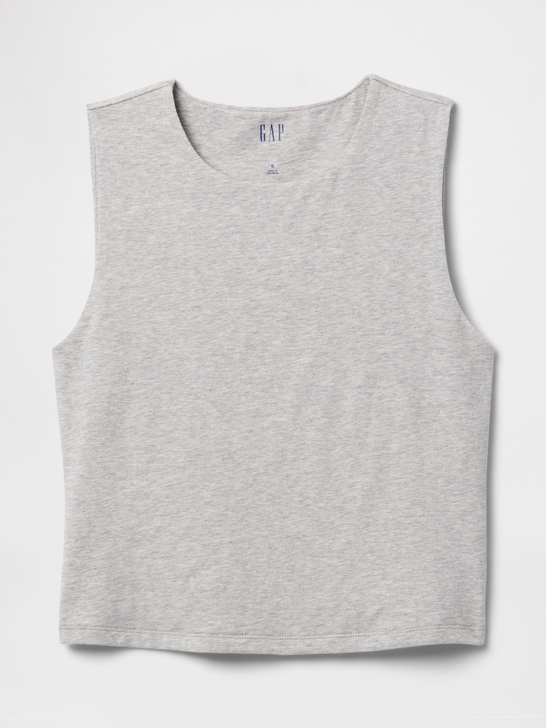CloseKnit Jersey Crop Tank Top