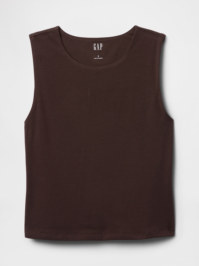 CloseKnit Jersey Crop Tank Top