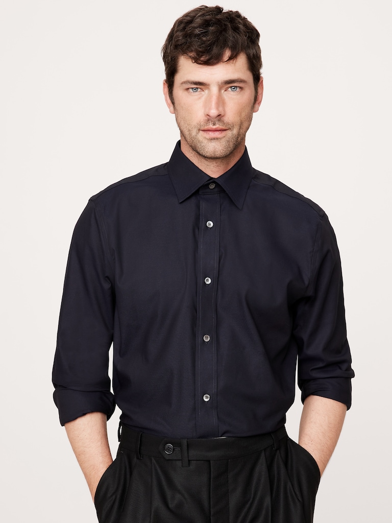 Standard-Fit Wrinkle-Resistant Dress Shirt
