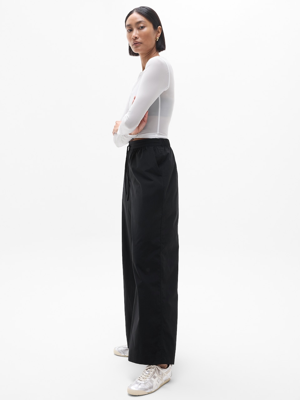 Drift Mid Rise Poplin Pant