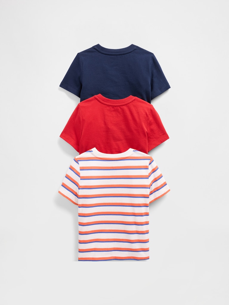 Baby & Toddler Mix & Match Pocket T-Shirt (3-Pack)