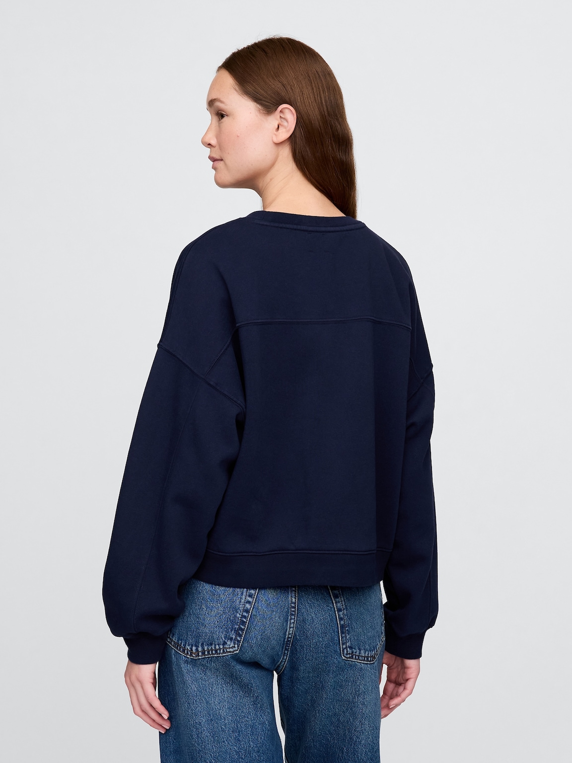 VintageSoft Wedge Crewneck Sweatshirt