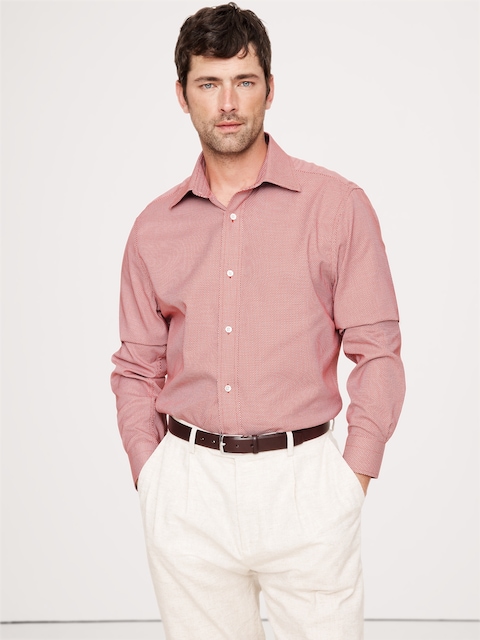 Men's Red Dress Shirts | Banana Republic Men's Red Dress Shirts | Banana Republic