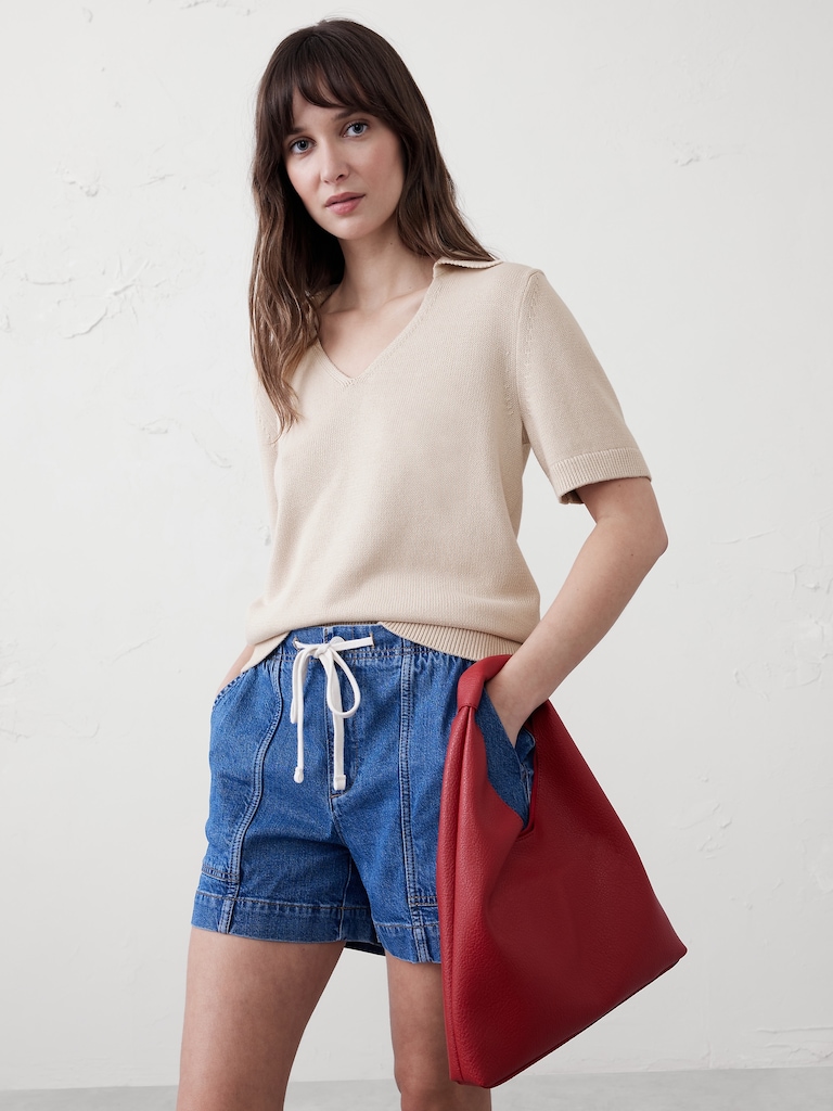 Collared Pullover Sweater