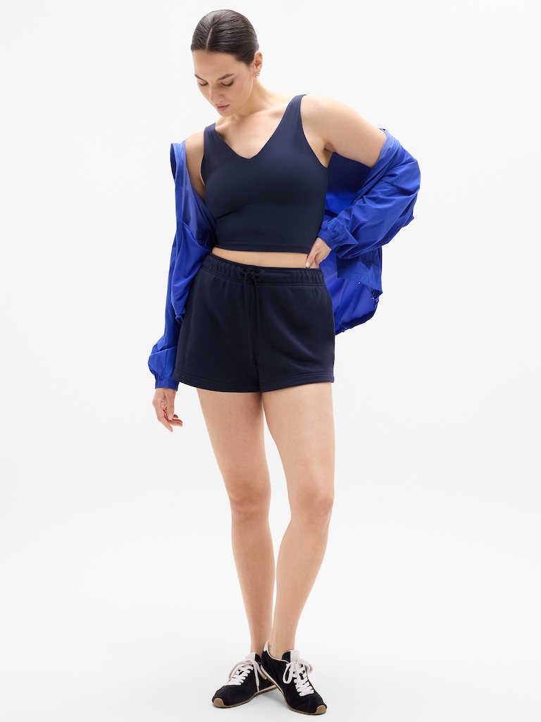Transcend V-Neck Crop Sports Bra A-C