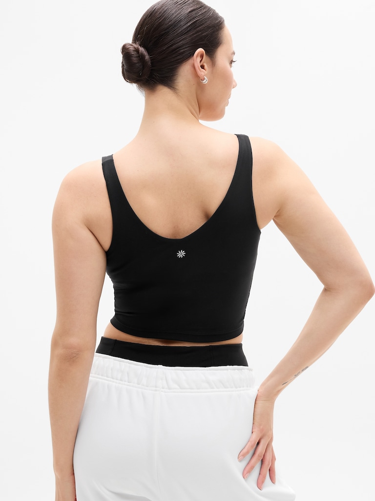 Transcend V-Neck Crop Sports Bra A-C