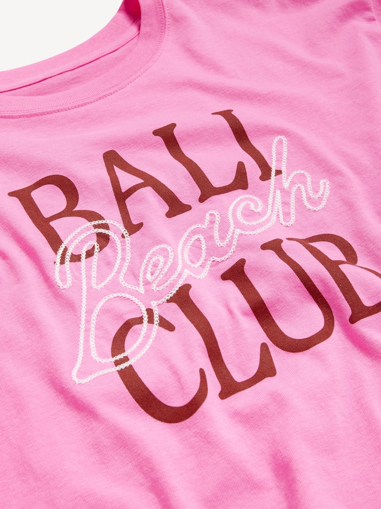 Vintage Crew-Neck Graphic T-Shirt