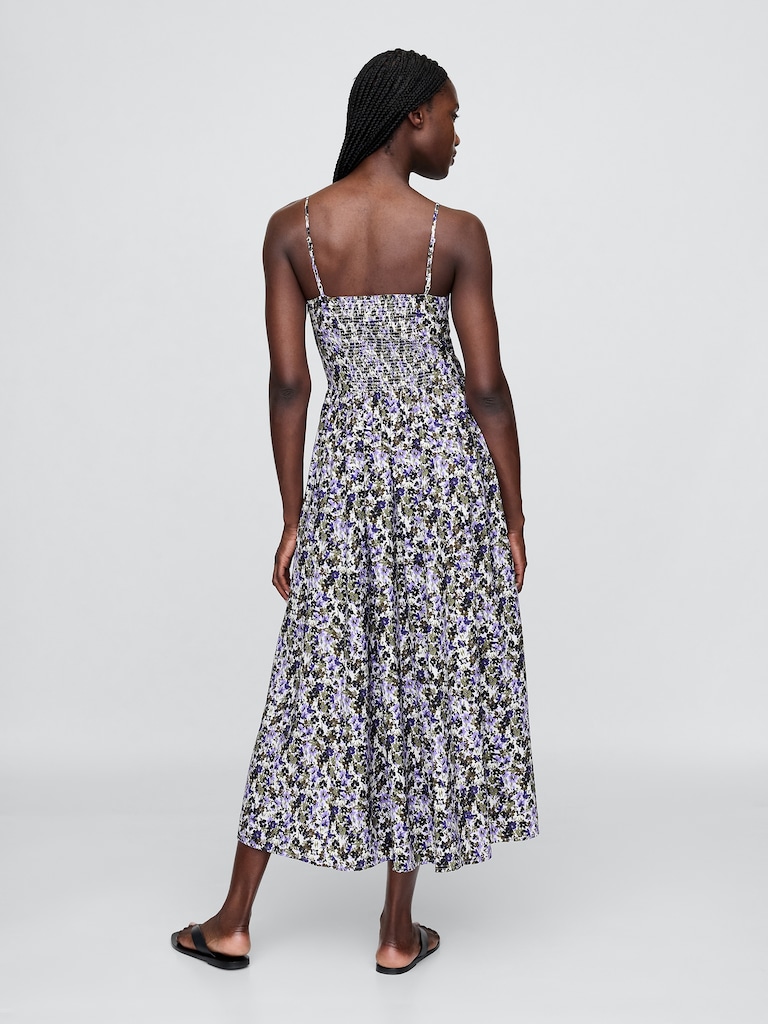 Floral V-Neck Maxi Dress
