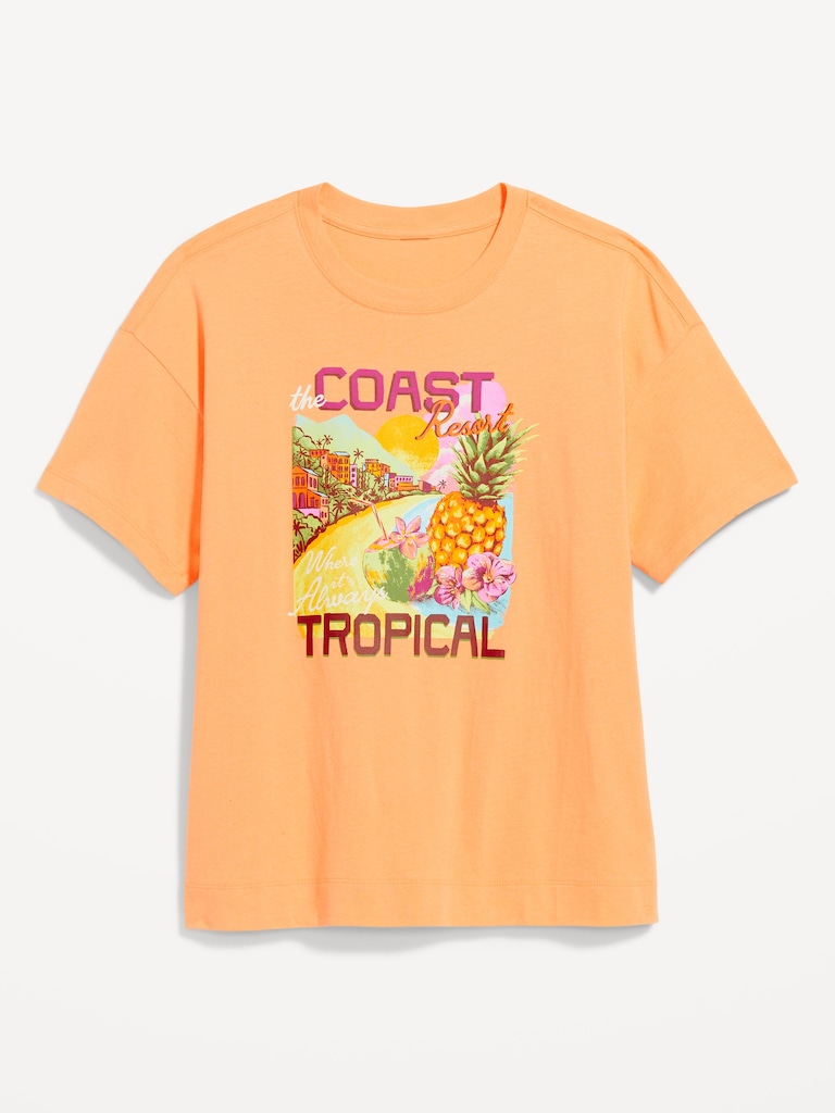 T-shirt à imprimé vintage