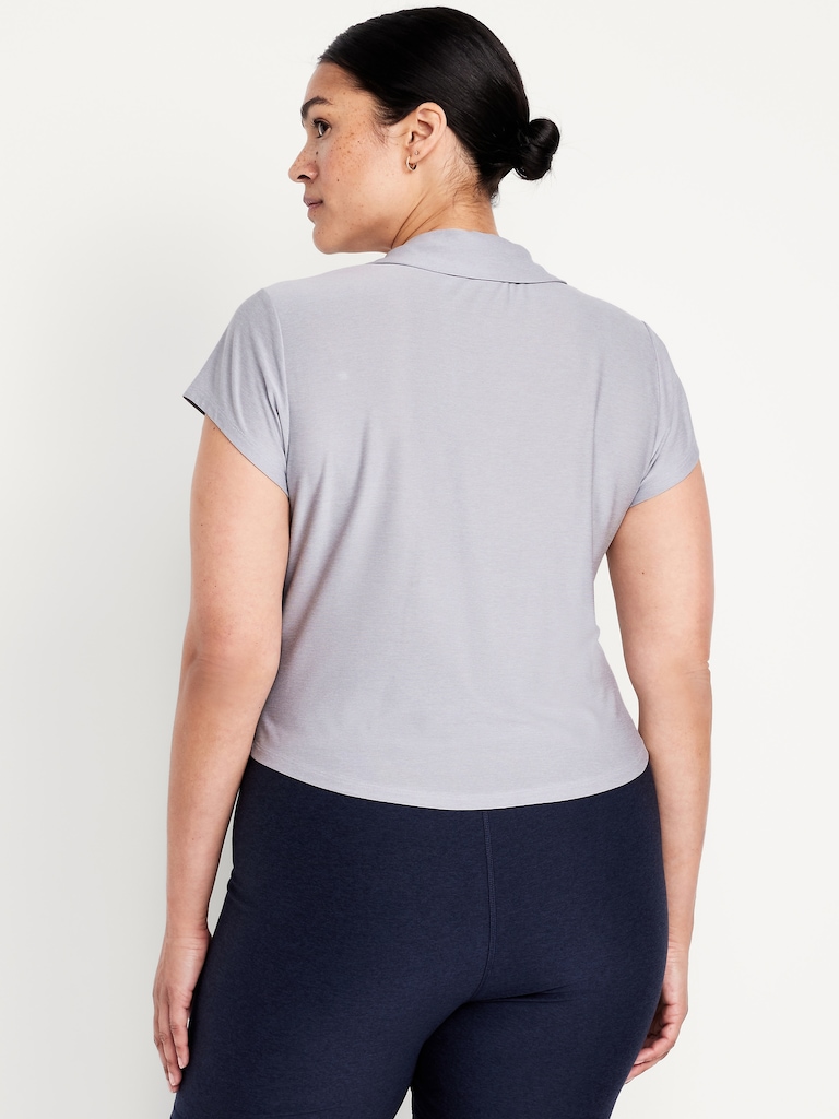 CloudMotion Cropped Polo
