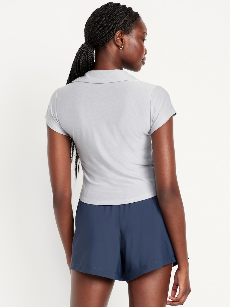 CloudMotion Cropped Polo