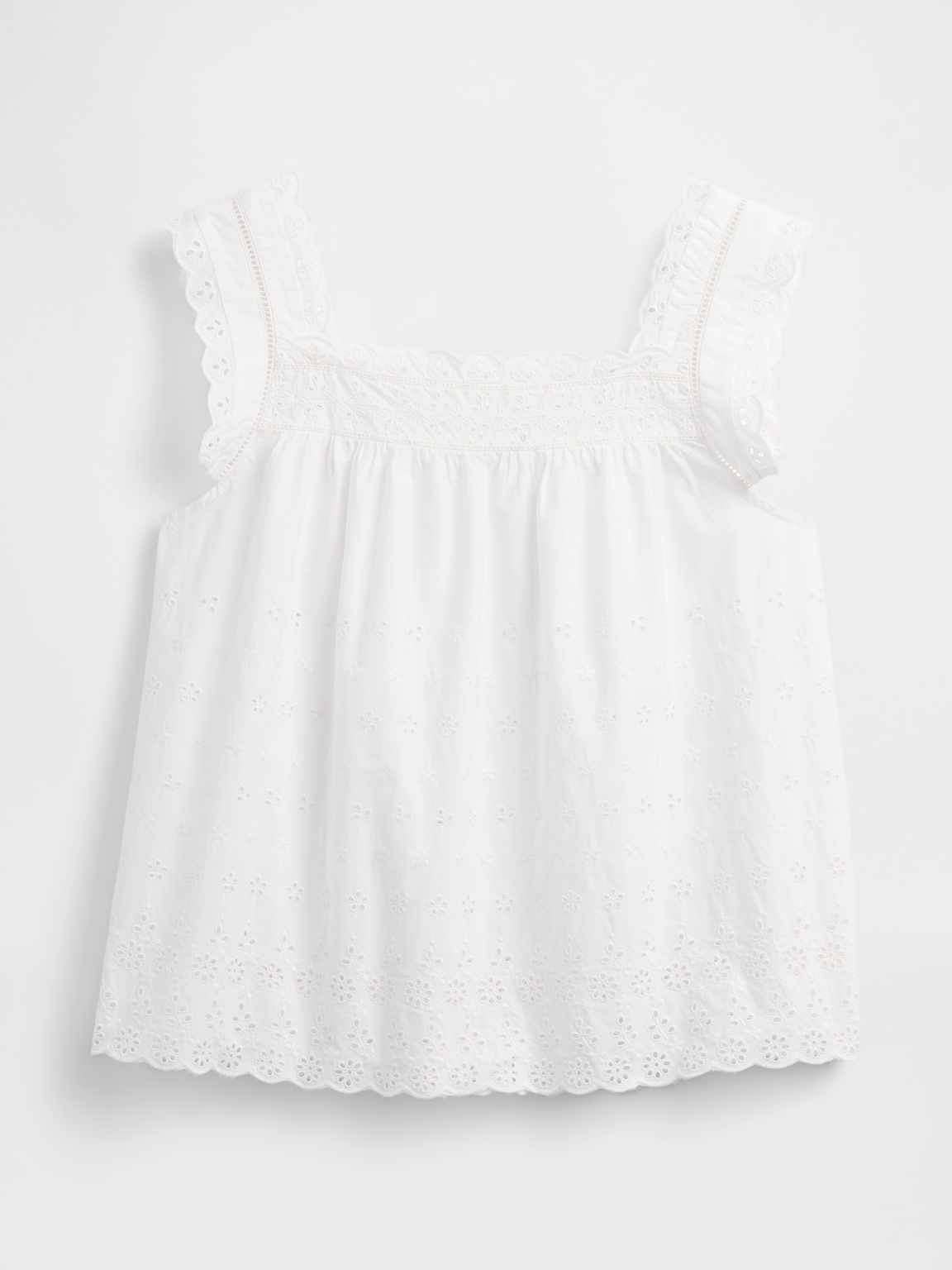 Gap × DÔEN Eyelet Top