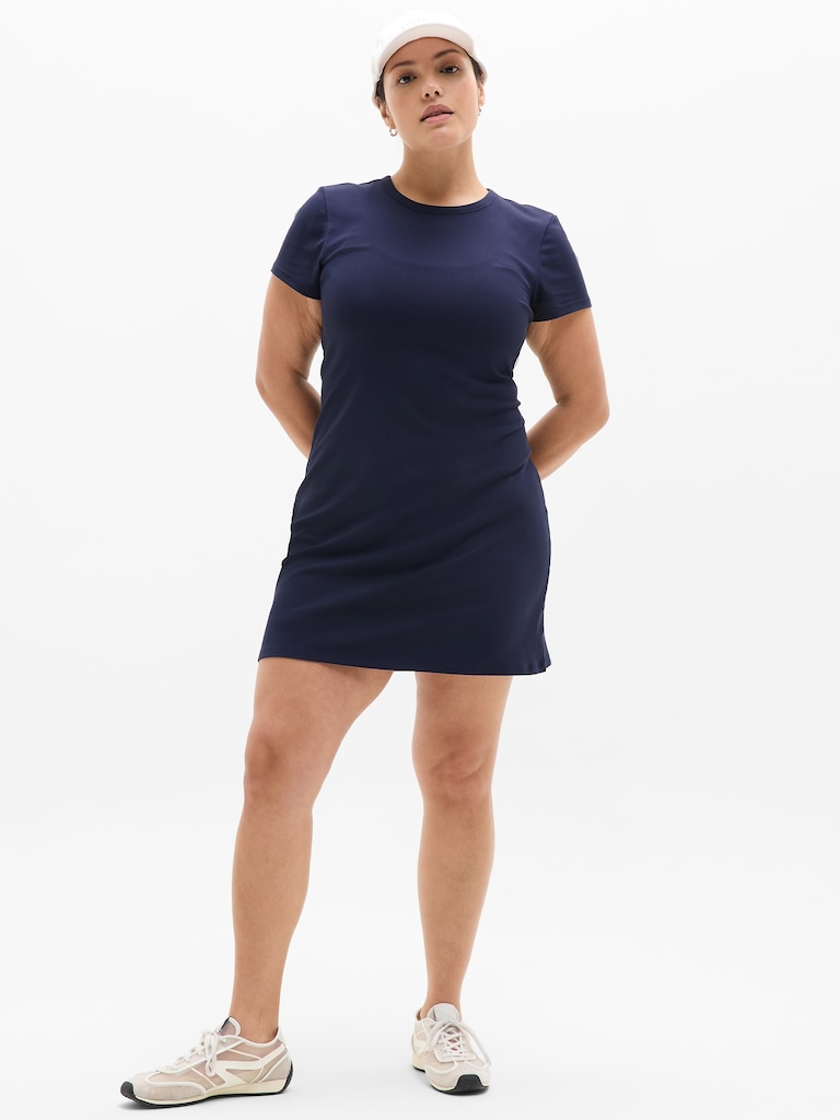 Signature Rib Tee Dress