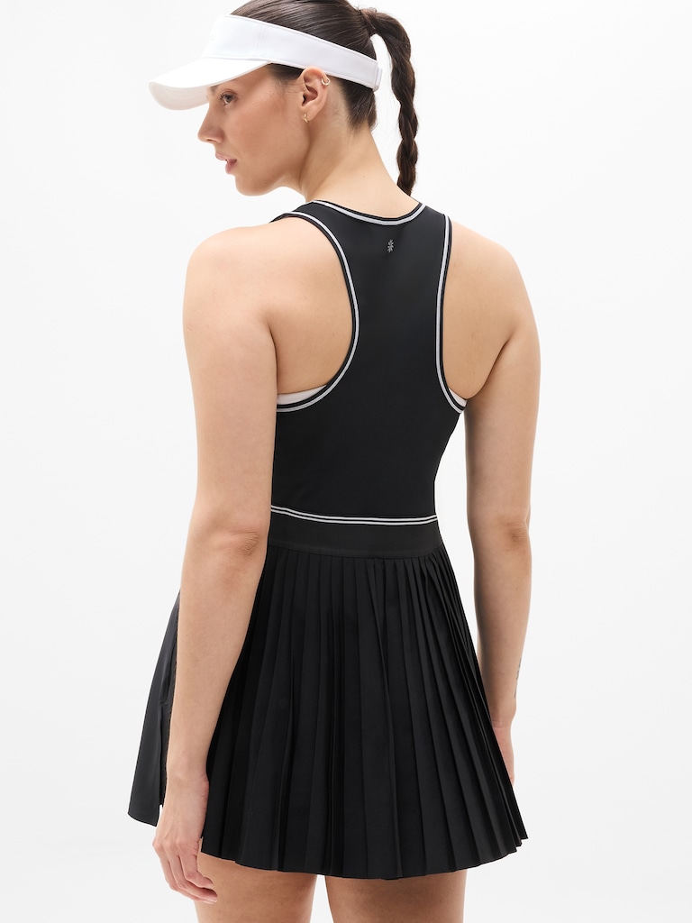 Match Point Pleated Dress