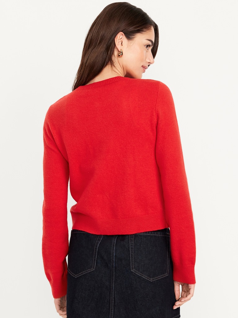 SoSoft Cropped Cardigan Sweater