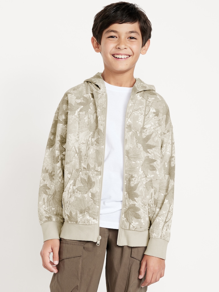 Favorite Fleece Oversized Zip Hoodie for Boys