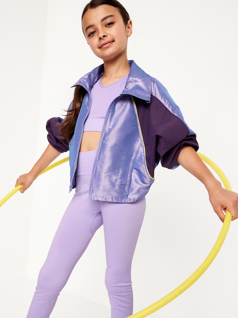 Fitted Seamless Performance Bra for Girls