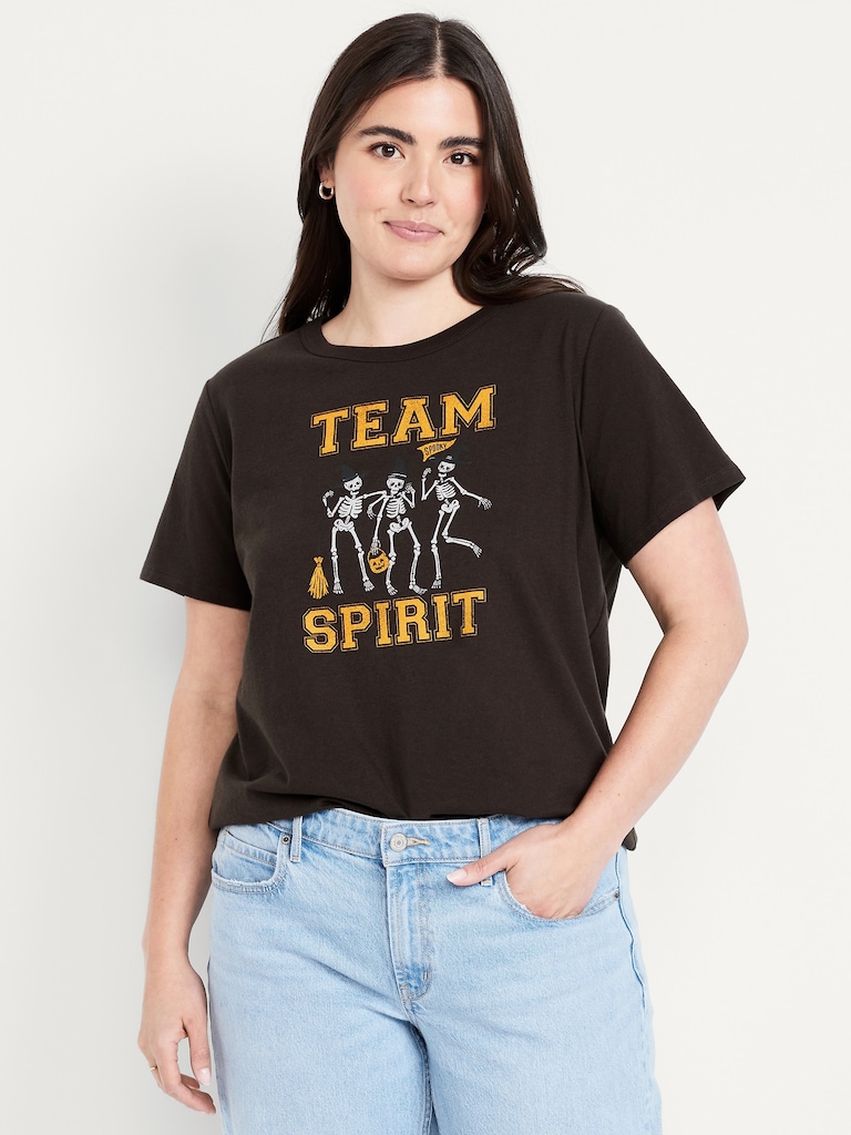 EveryWear Crew-Neck Graphic T-Shirt