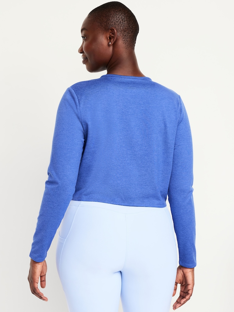 CloudComfy Cropped Cardigan