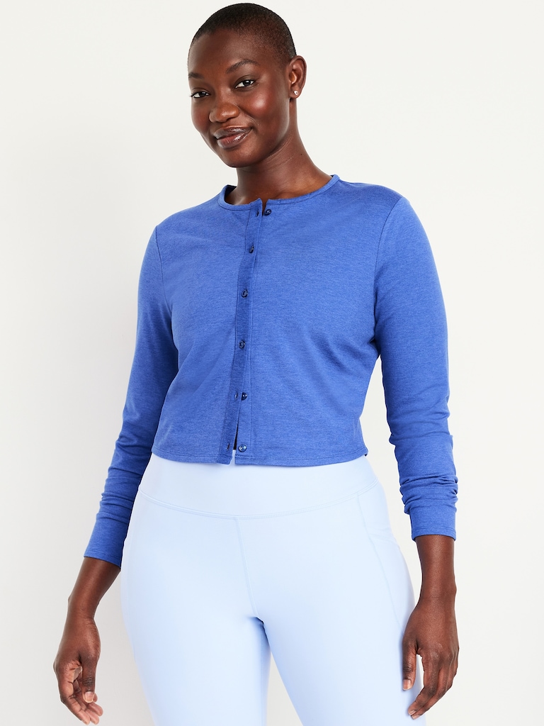 CloudComfy Cropped Cardigan