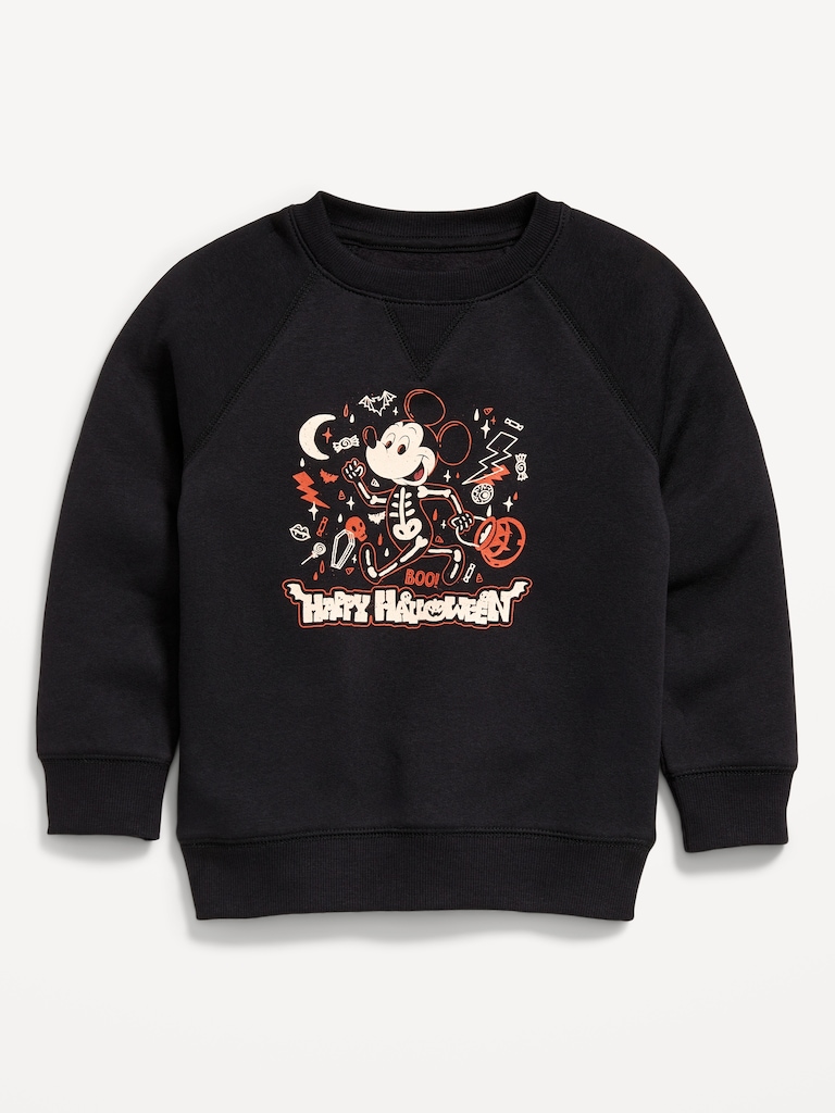 Disney© Mickey Mouse Halloween Graphic Unisex Sweatshirt for Toddler