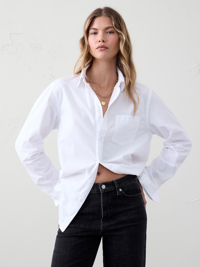 Disc Paperclip Layered Necklace