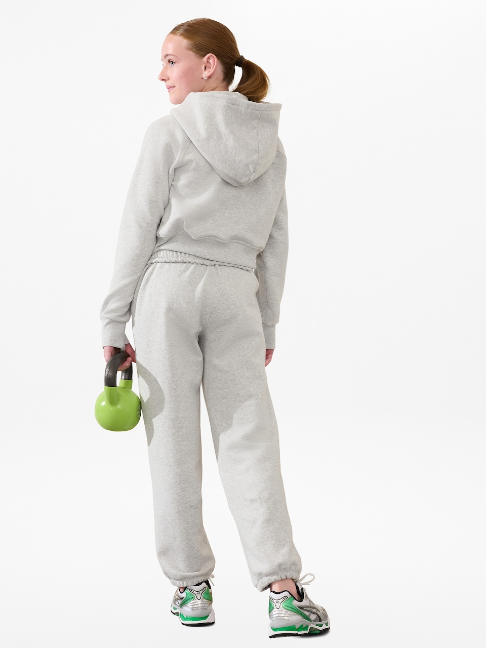 Athleta Girl All Day Half Zip Hoodie