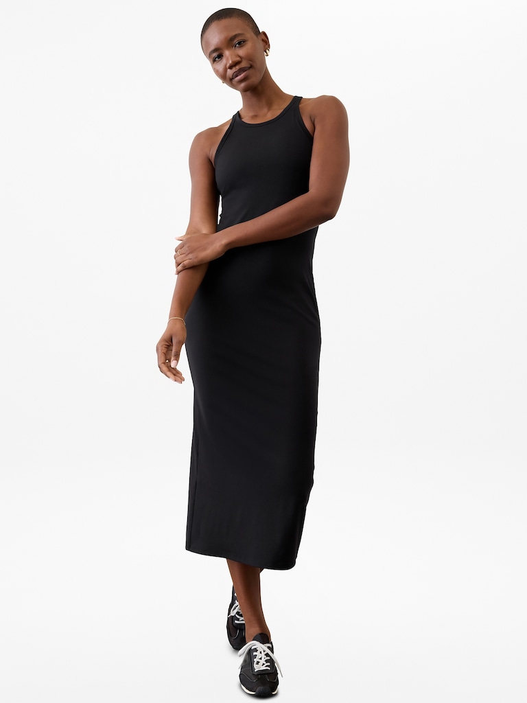Signature Rib Maxi Dress