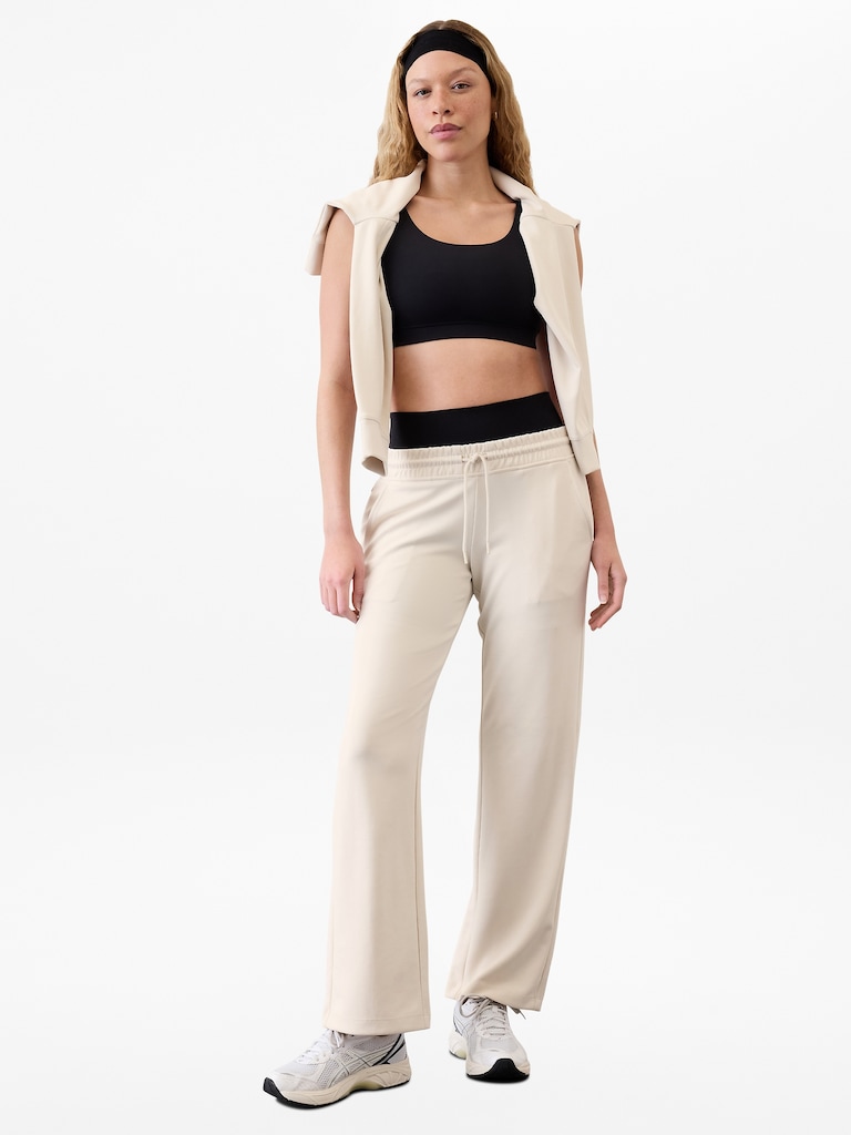 Seasoft Mid Rise Straight Pant