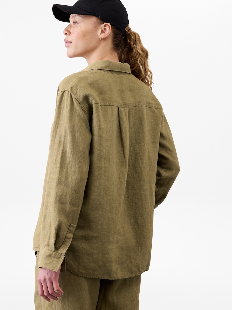 Retreat Linen Top