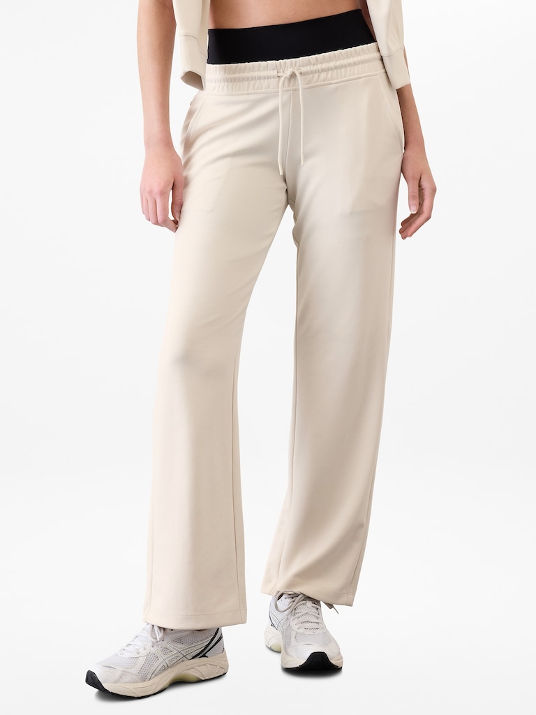 Seasoft Mid Rise Straight Pant