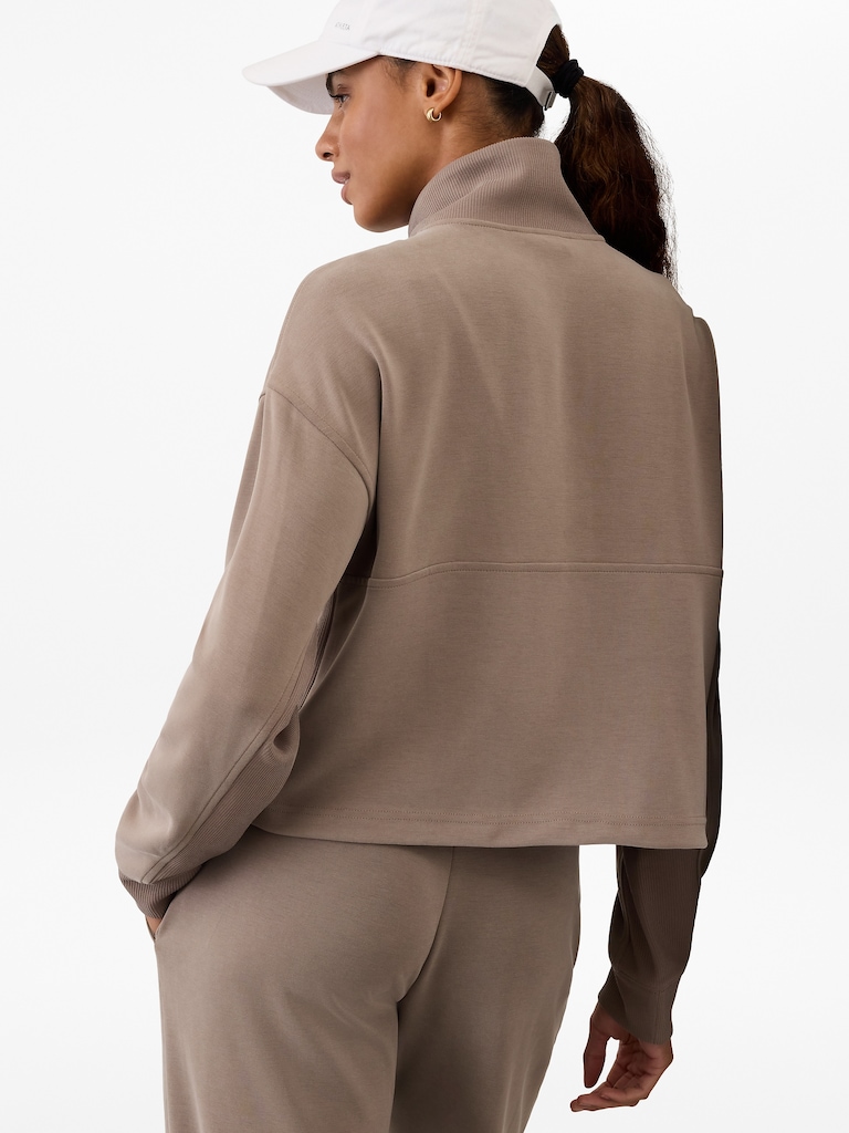 Seasoft Rib 1/4 Zip Popover