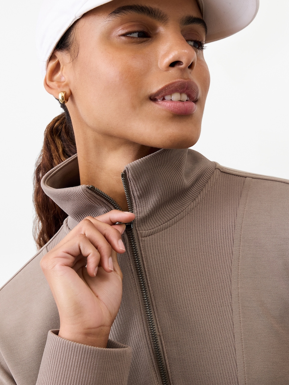 Seasoft Rib 1/4 Zip Popover