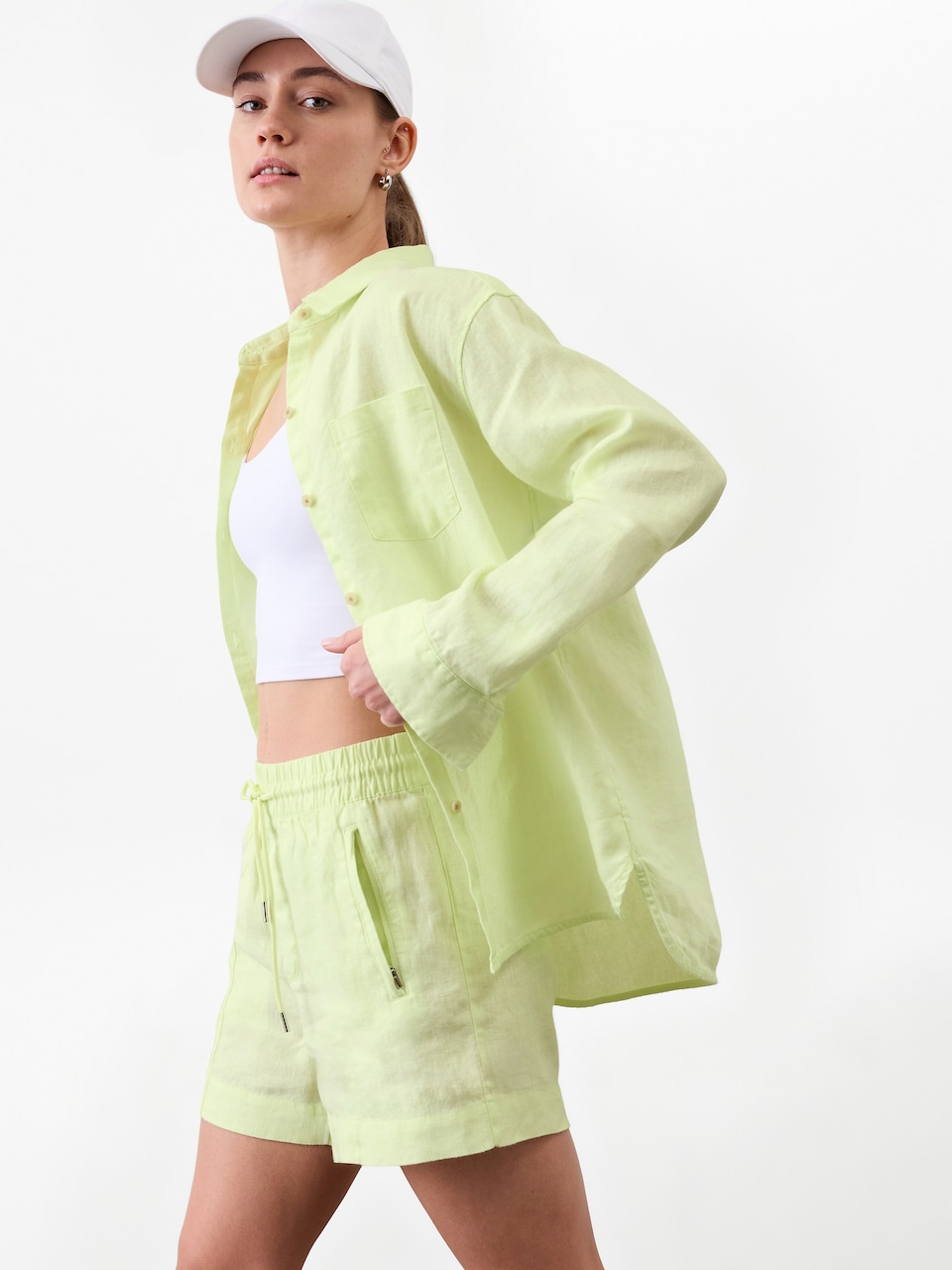 Retreat Linen Top