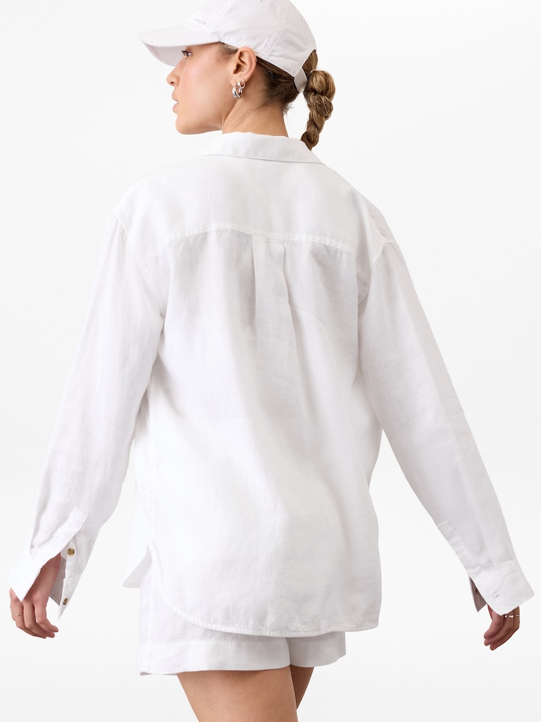 Retreat Linen Top