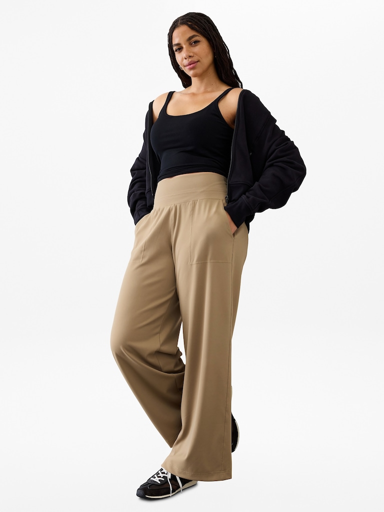 Venice High Rise Wide Leg Pant