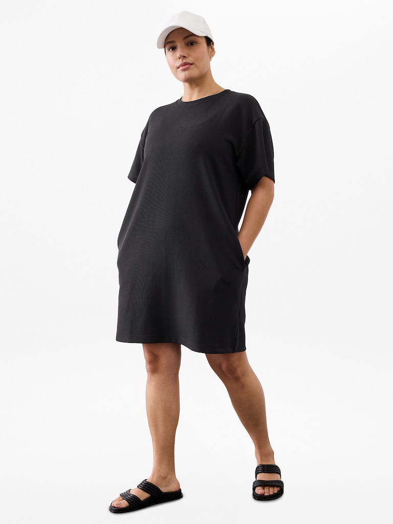 Seasoft Rib Tee Dress