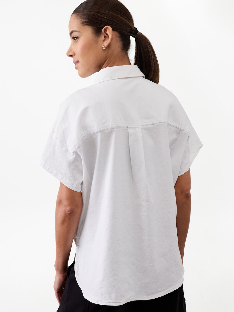 Paradise Oversized Short Sleeve Top