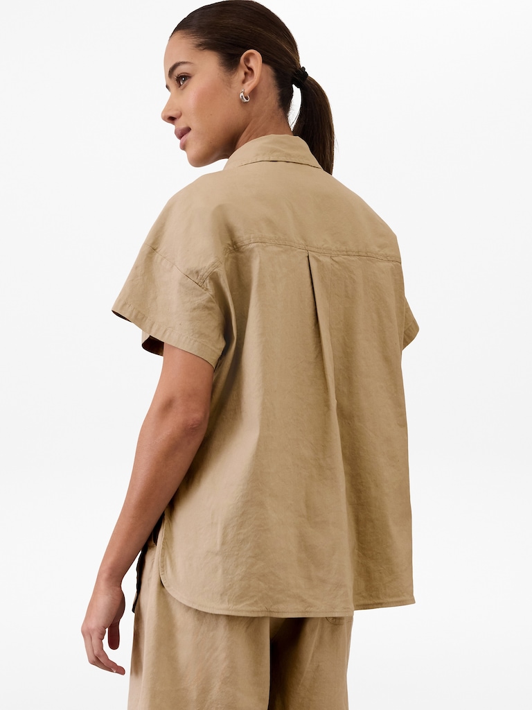 Paradise Oversized Short Sleeve Top