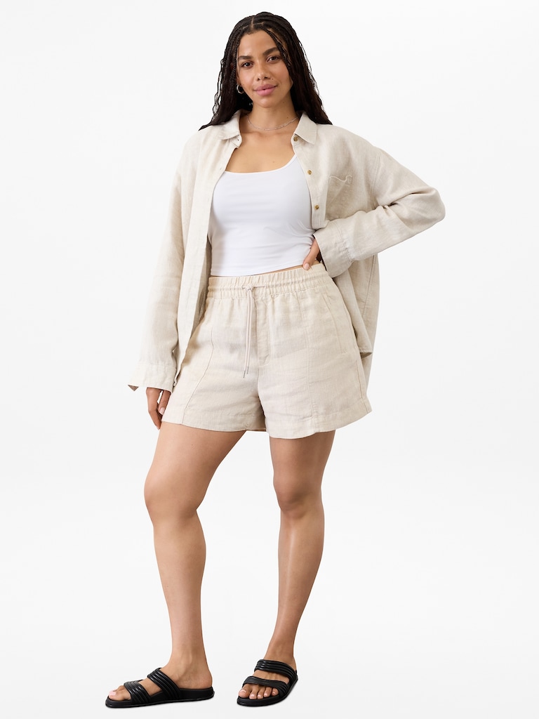 Retreat Linen Top