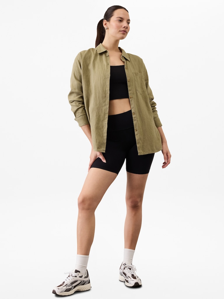 Retreat Linen Top