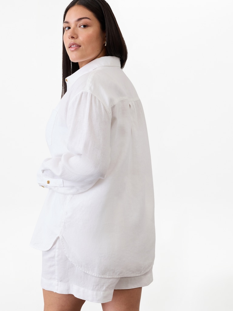 Retreat Linen Top