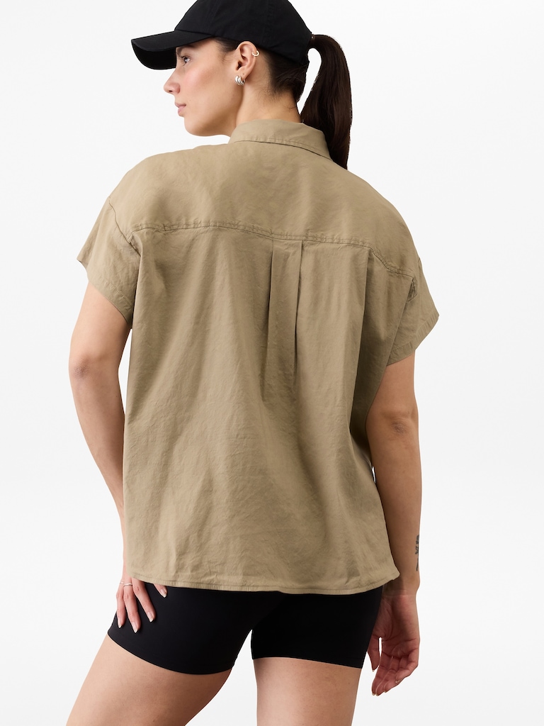 Paradise Oversized Short Sleeve Top