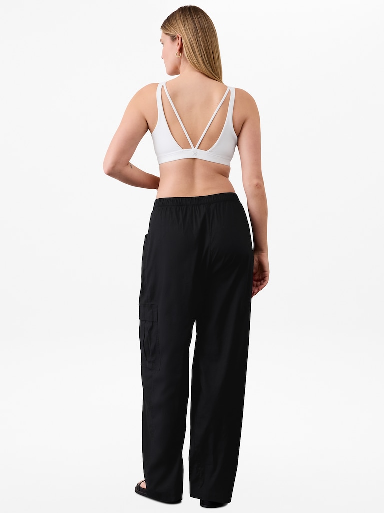 Paradise Mid Rise Straight Leg Cargo Pant